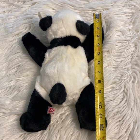 PEKING TY baby panda brand new with tag color white and black length 10/11” - Picture 5 of 8